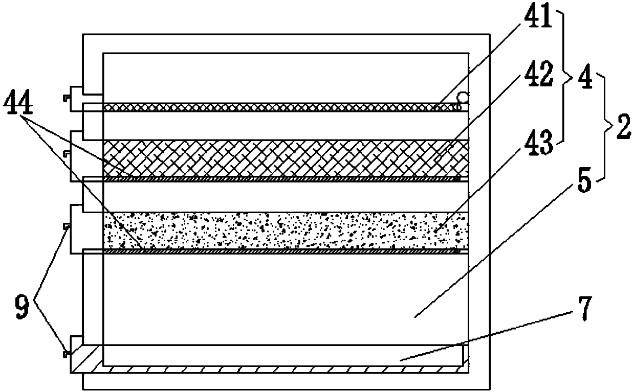 Rainwater treatment device