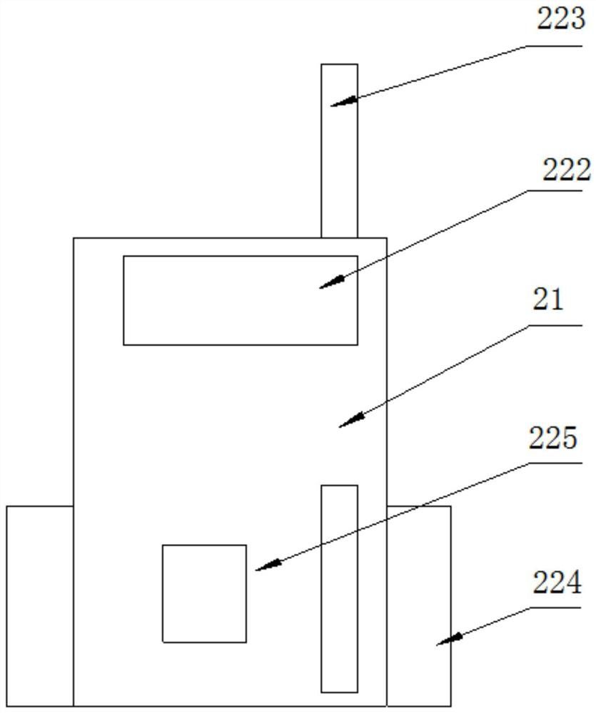 A liquid volume monitoring device and monitoring method