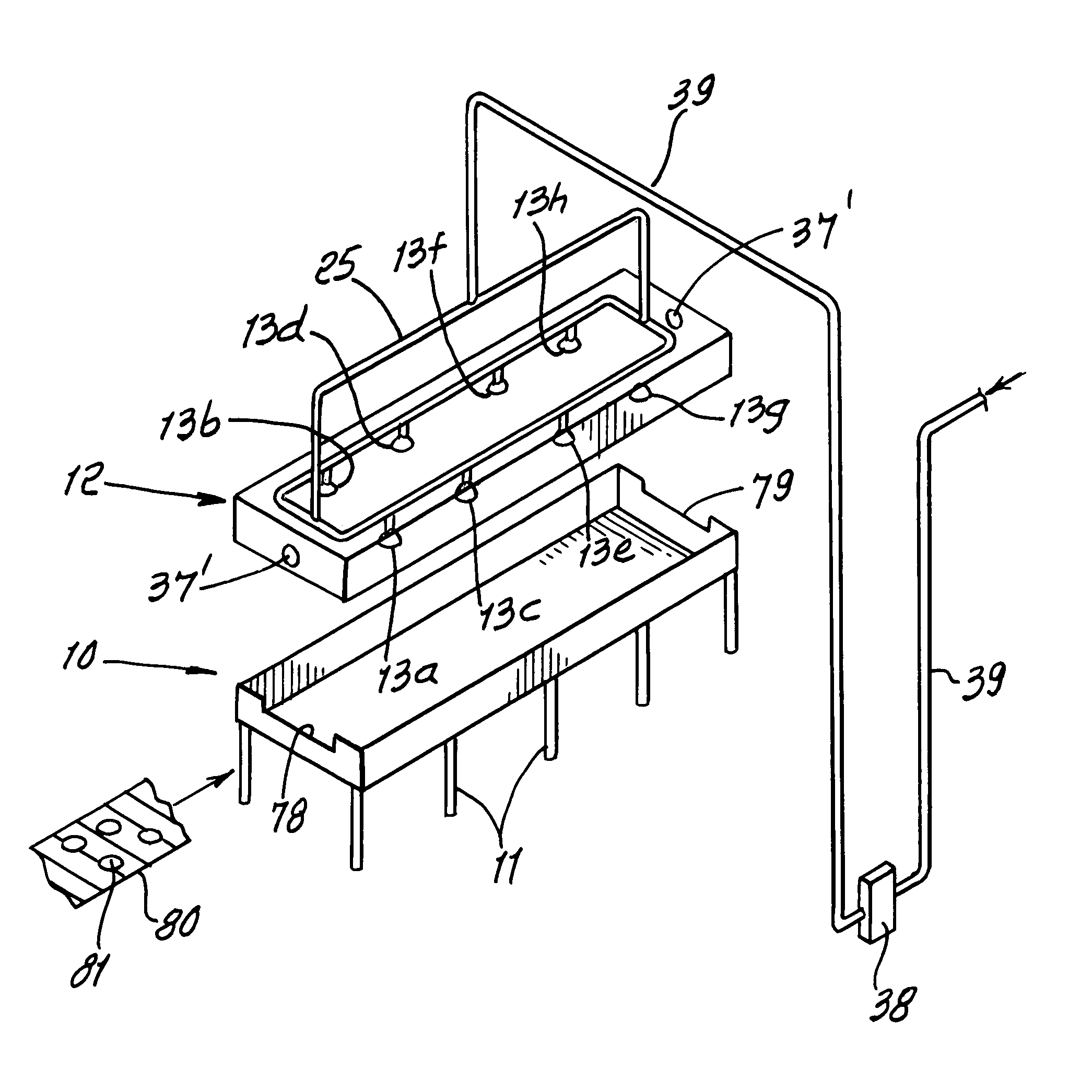 Industrial oil cooker fire protection system