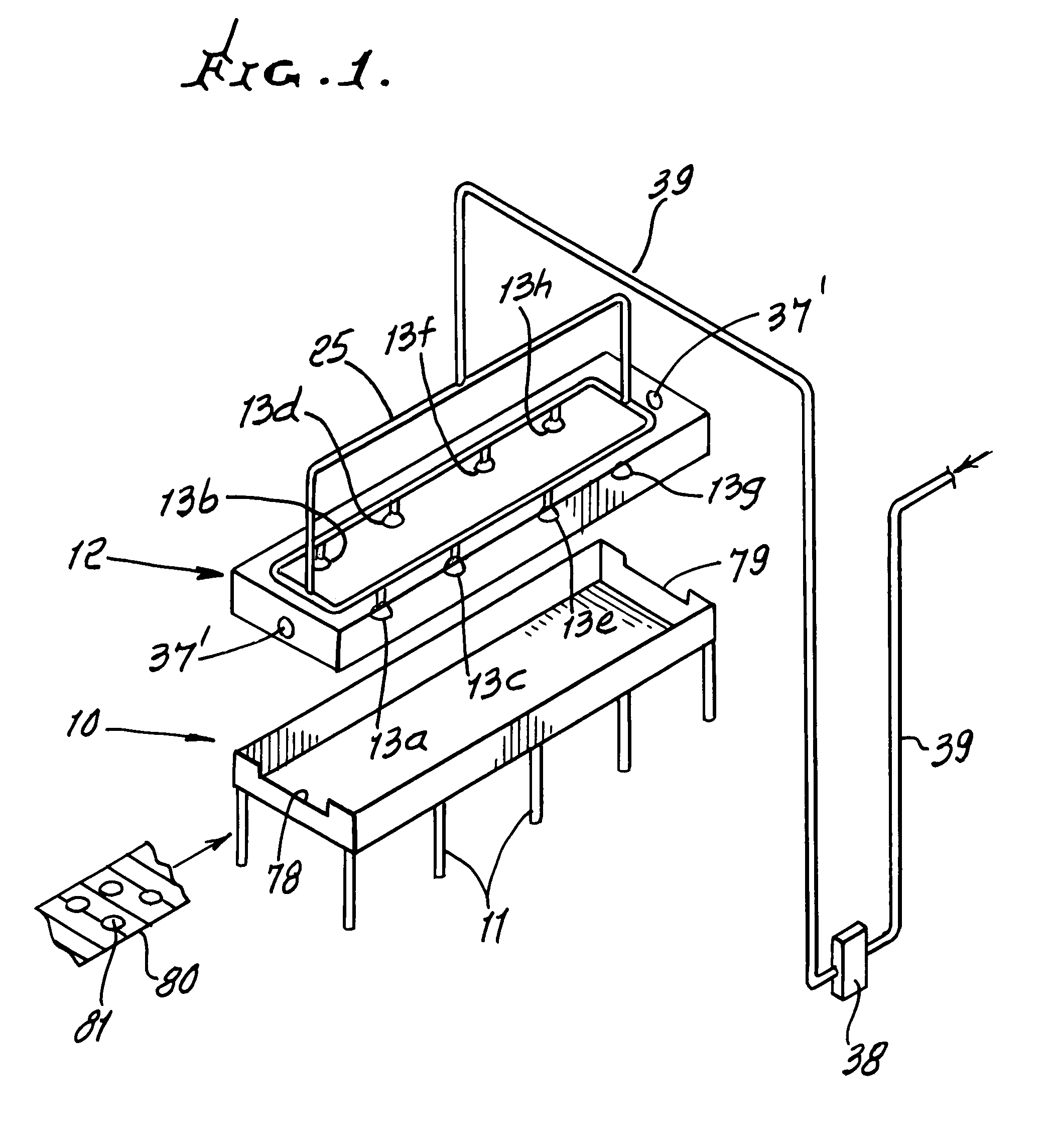 Industrial oil cooker fire protection system