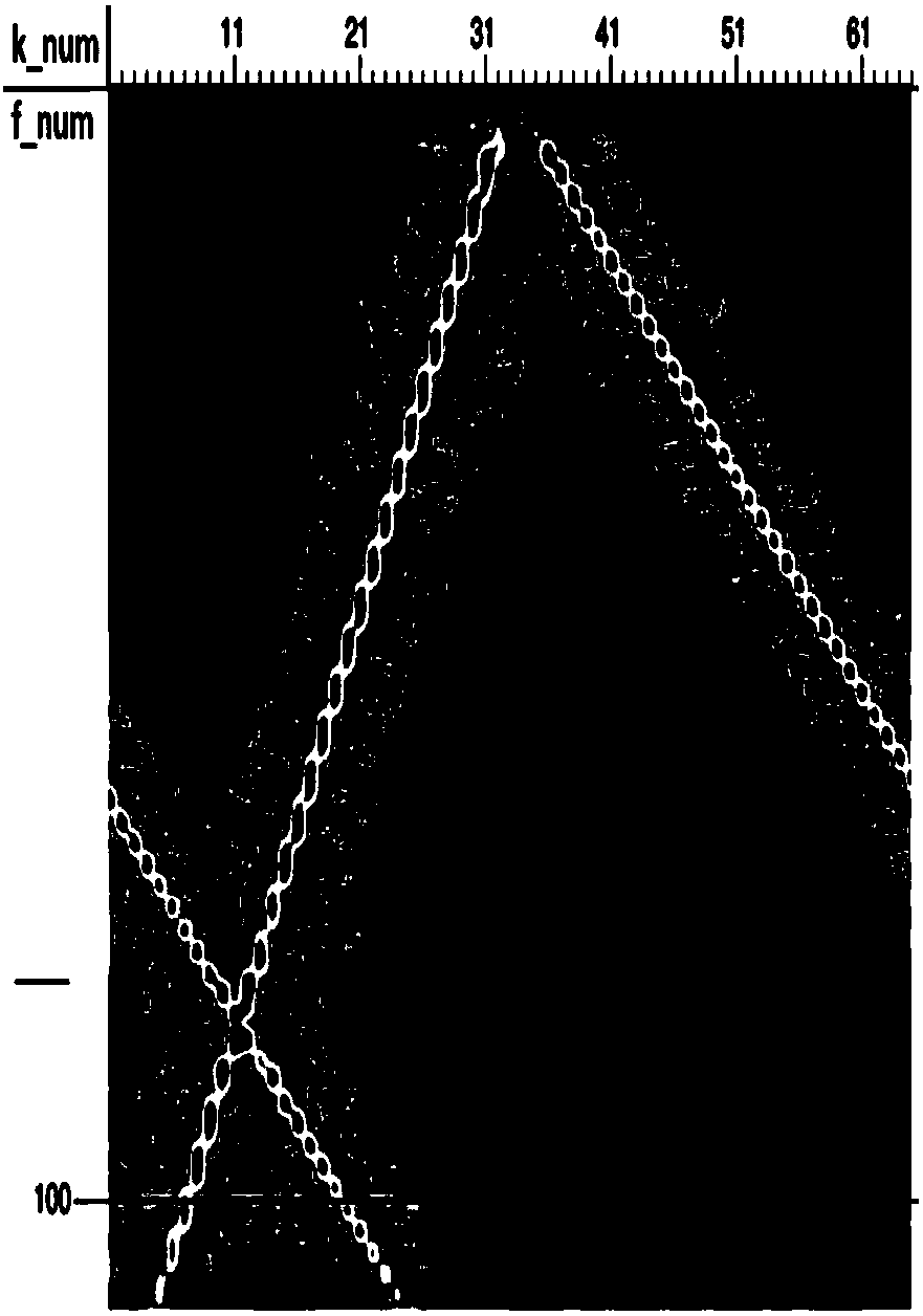 Seismic data reconstruction method and device