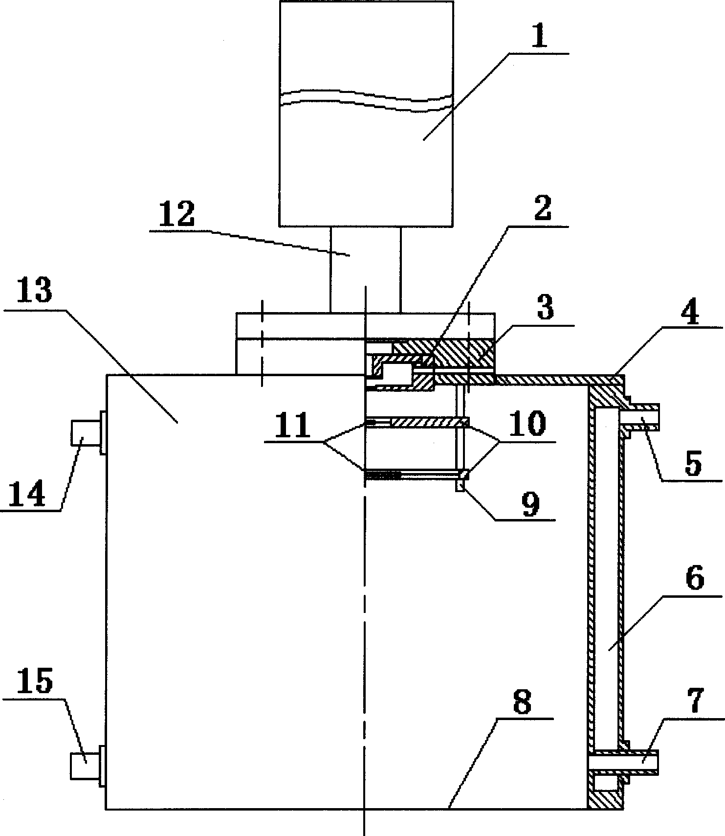 Scatter screen type electronic beam radiator