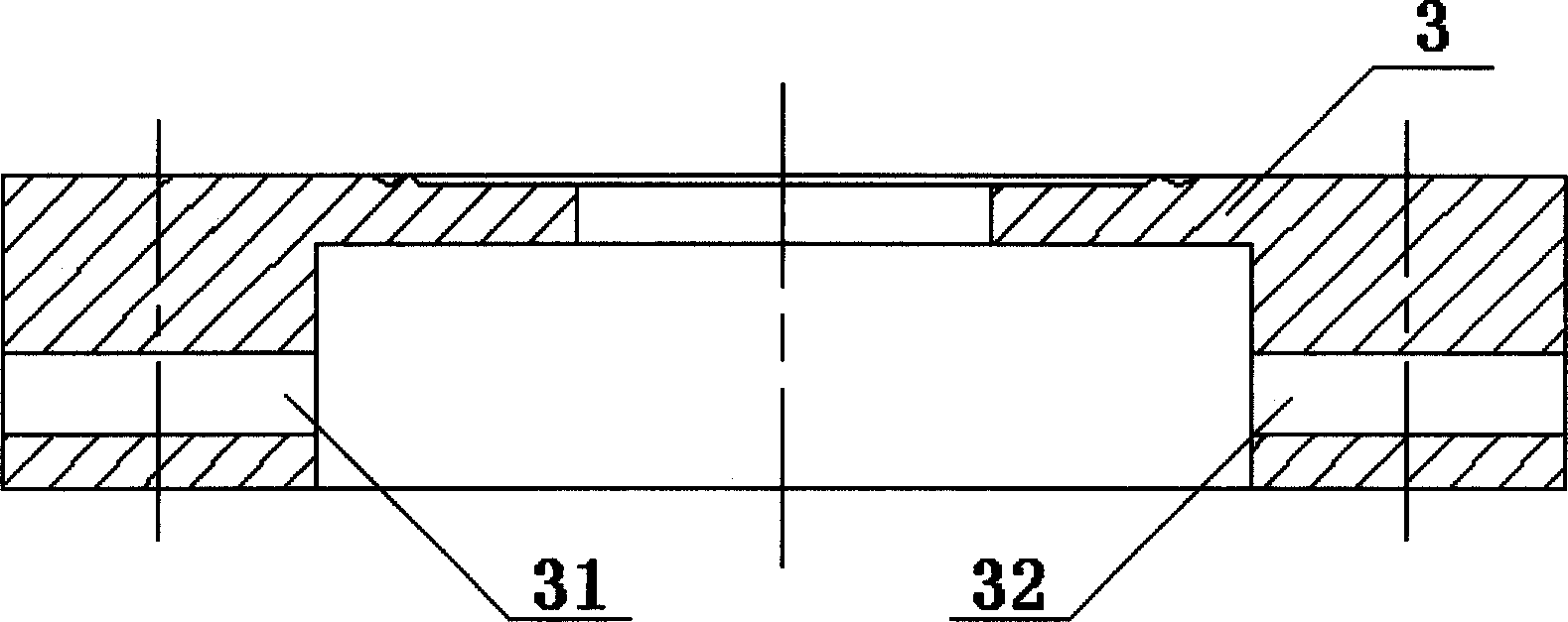 Scatter screen type electronic beam radiator