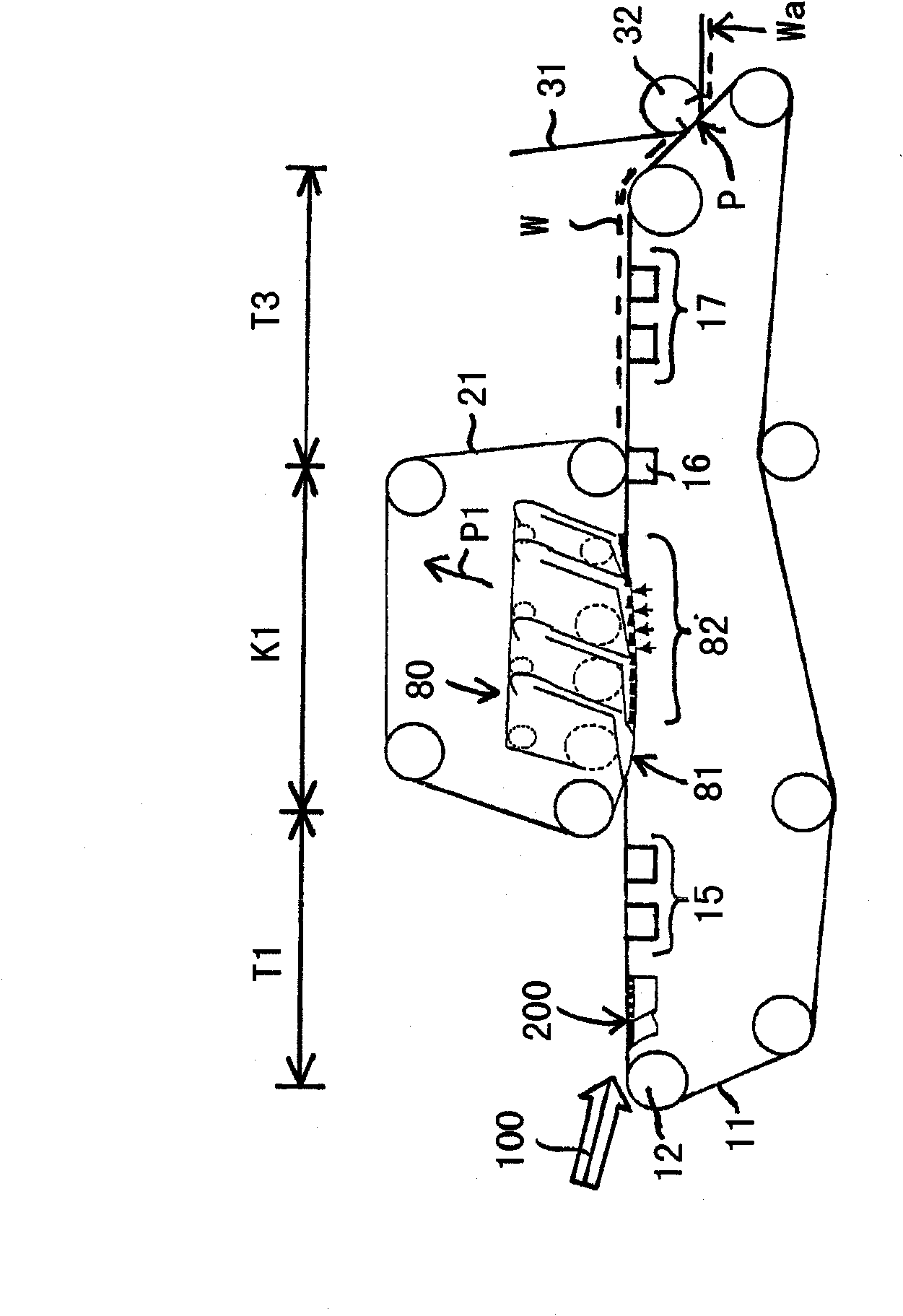 Board machine