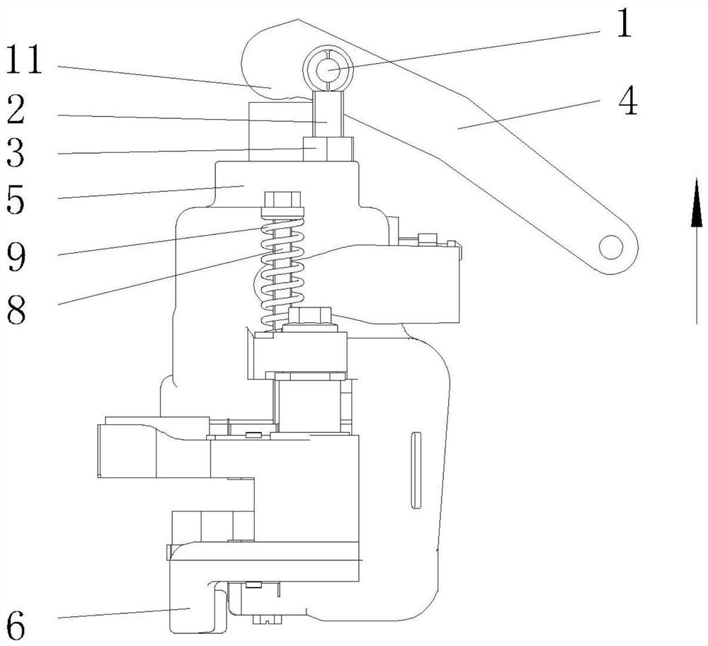 Brake caliper with hand brake