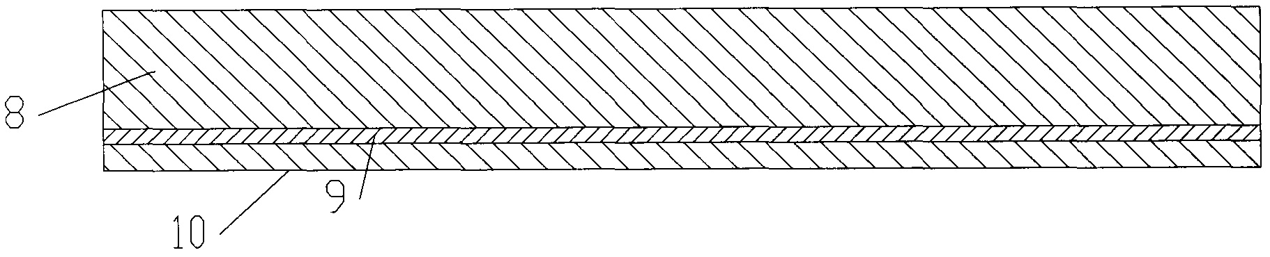 Spray evaporation cooling hot press, and single-sided compressed wooden plate and production method thereof