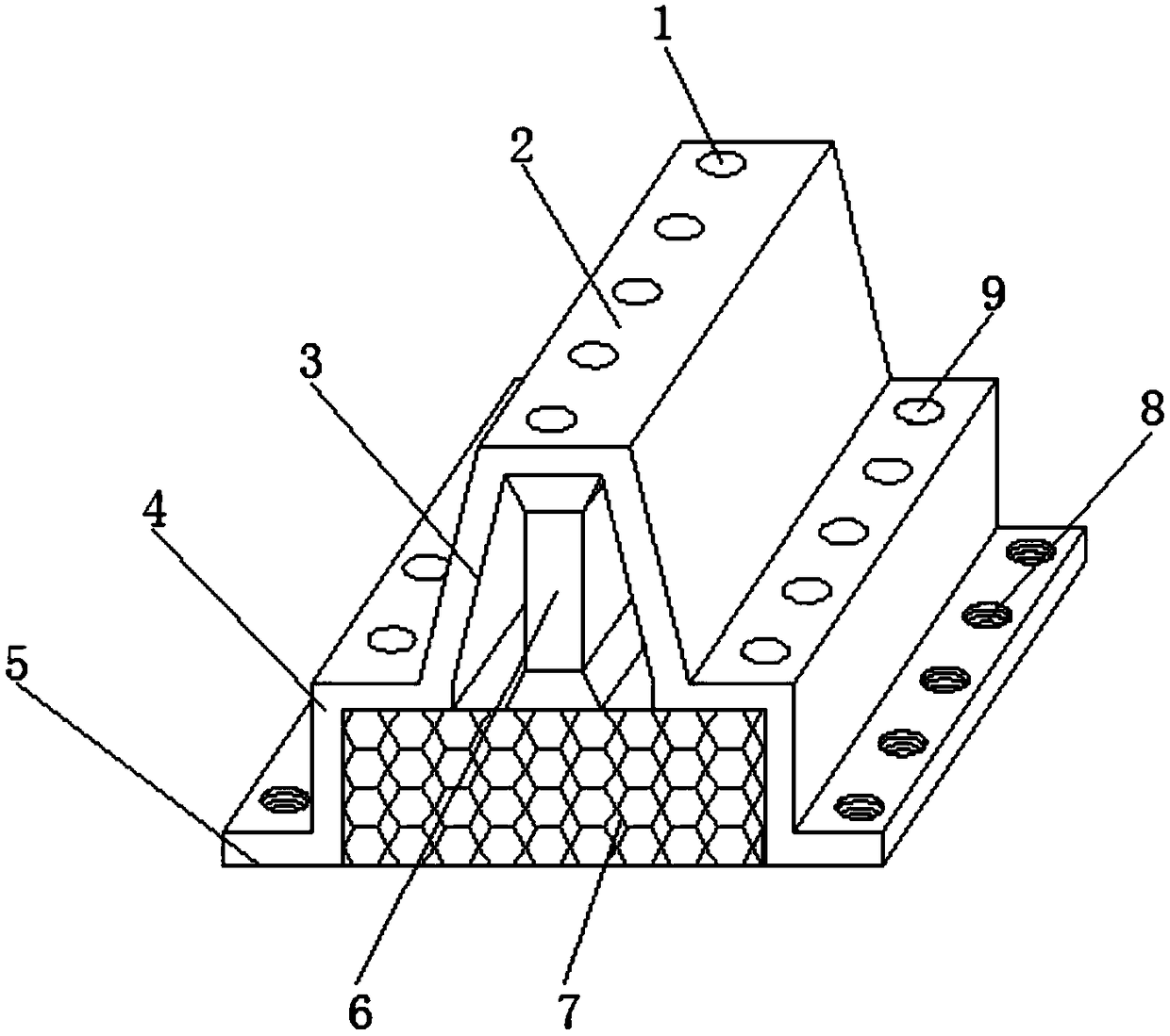 Anti-collision ship protection rubber fender