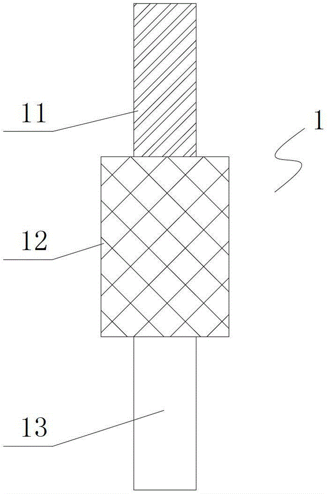 Lithium-ion battery positive tab and manufacturing method thereof