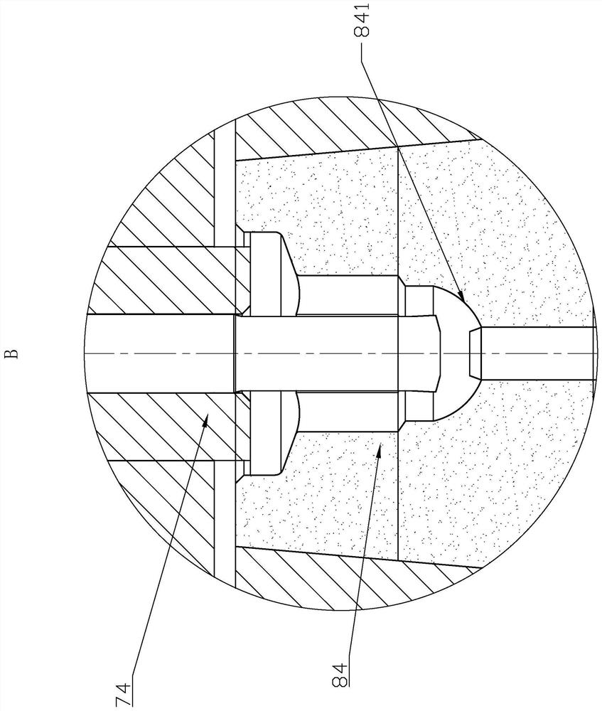 Cap nut forming process and forming device