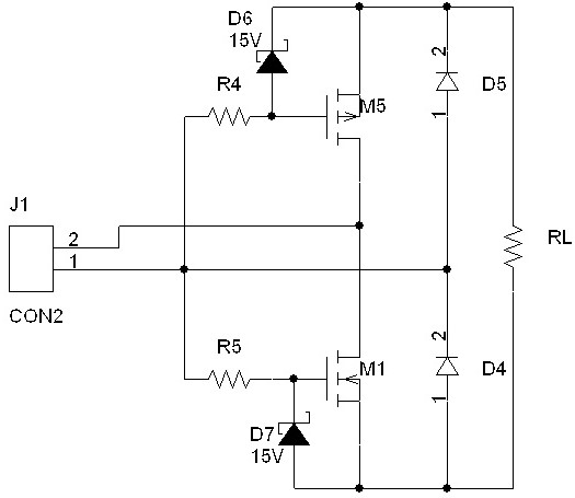 Reverse connection prevention circuit