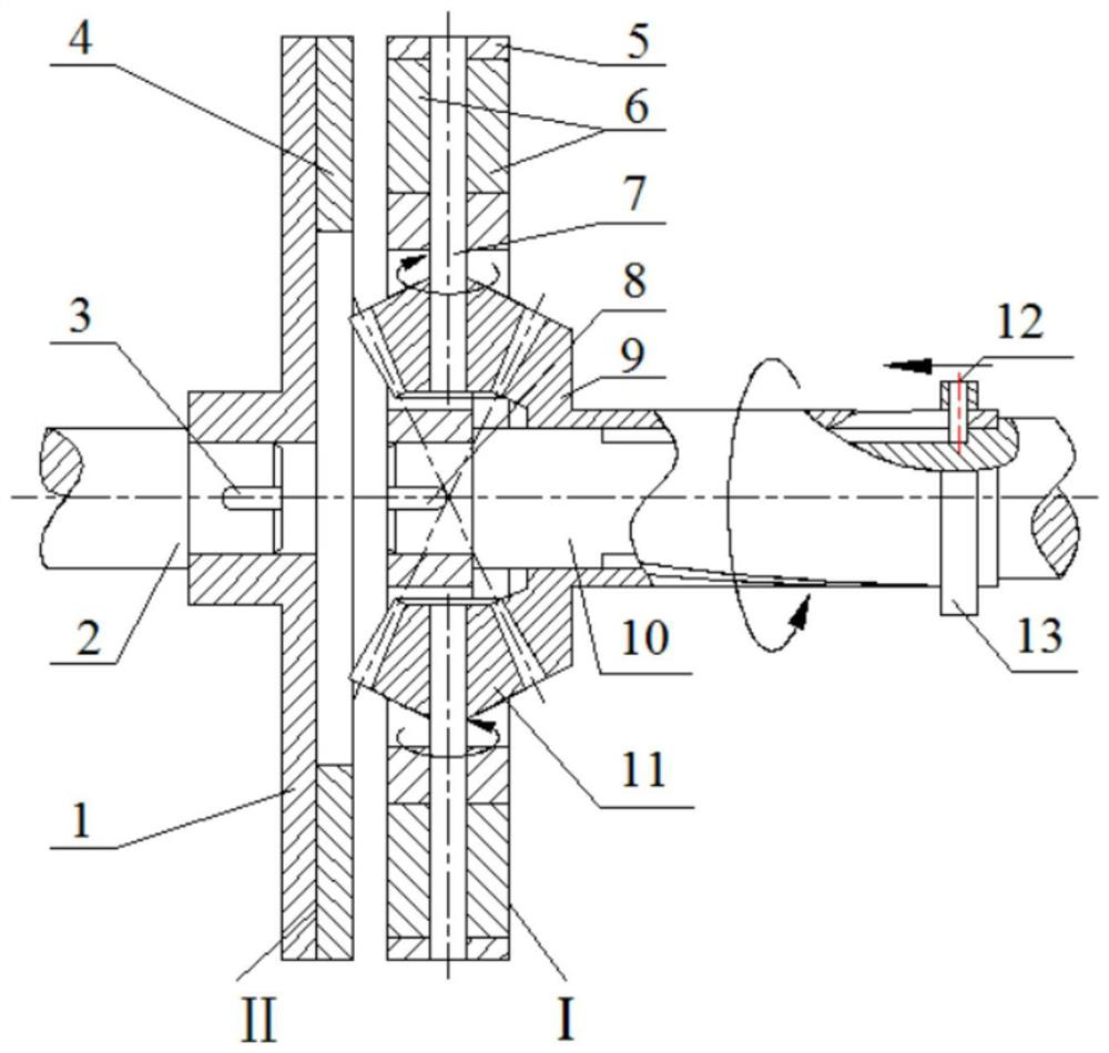 A Unipolar Magnet Rotary Adjustable Speed ​​Cage Magnetic Coupler