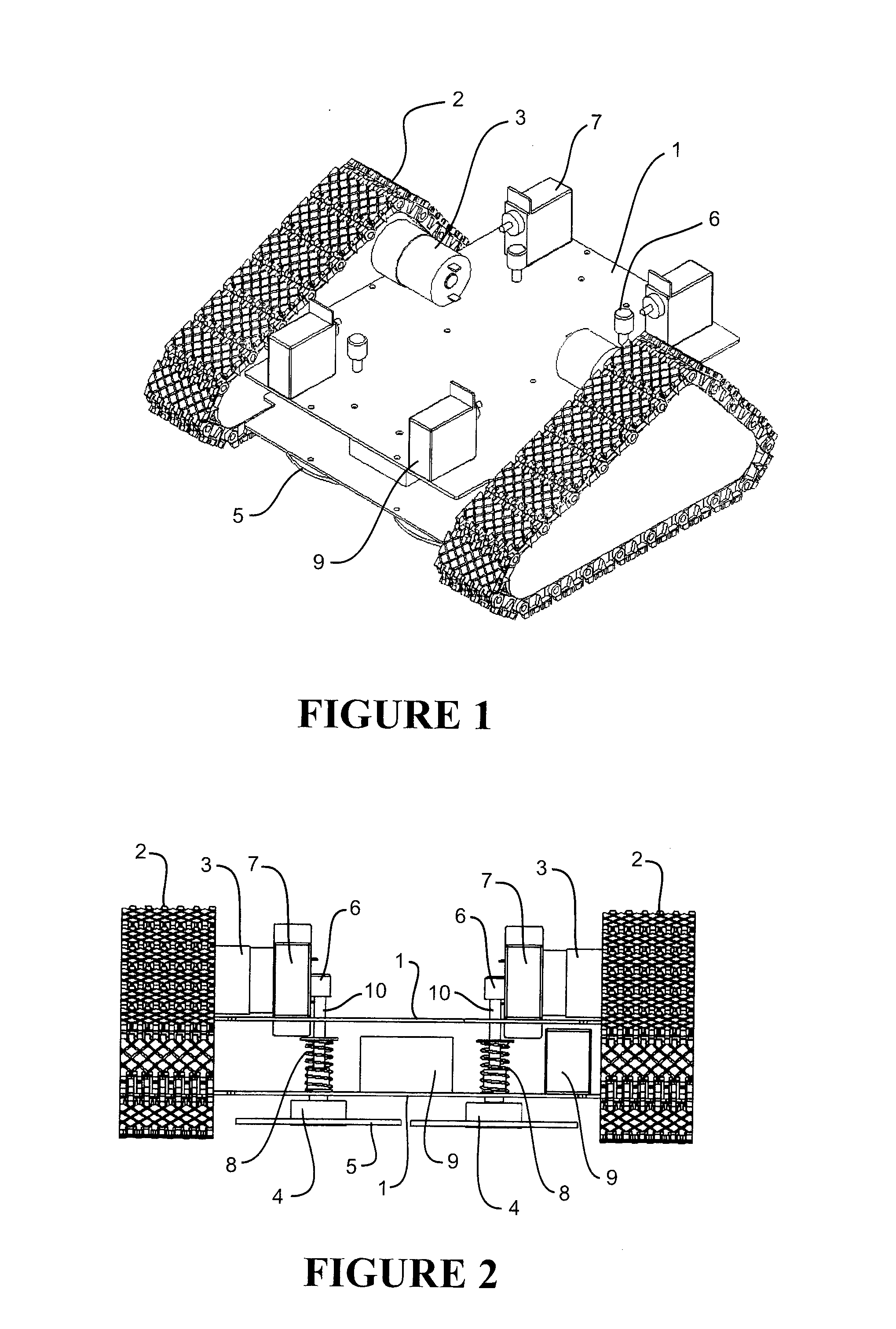 Robotic climbing platform