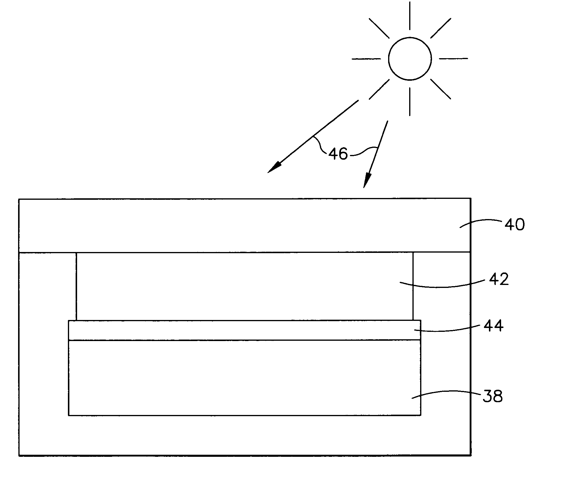 Solar power collection with near infrared wideband reflector coating