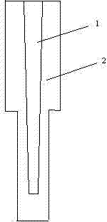 Novel cement soil composite mixing pile and pile formation method thereof