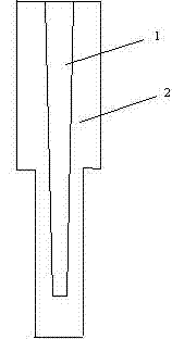 Novel cement soil composite mixing pile and pile formation method thereof