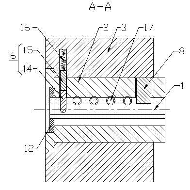 Simply structured antitheft lock and key thereof