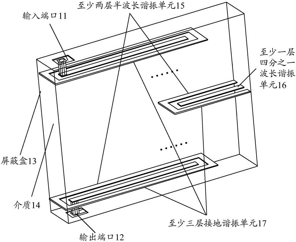 Filter and filtering method