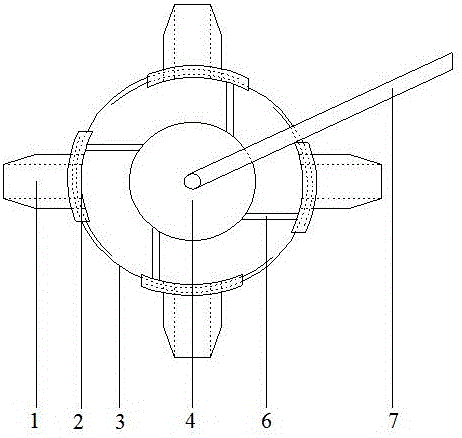 Adjustable mulching film perforating machine