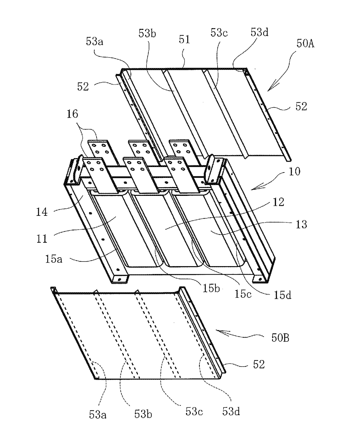 Cooling structure for coil component