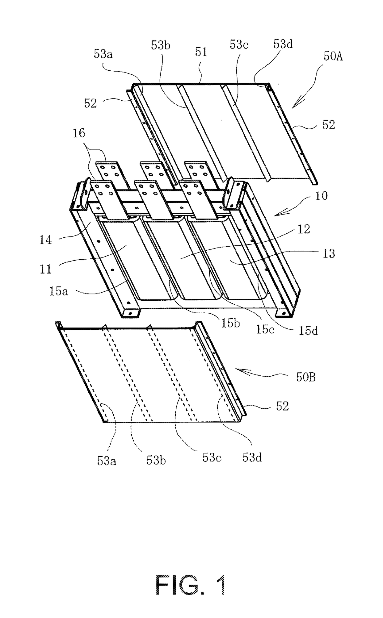 Cooling structure for coil component