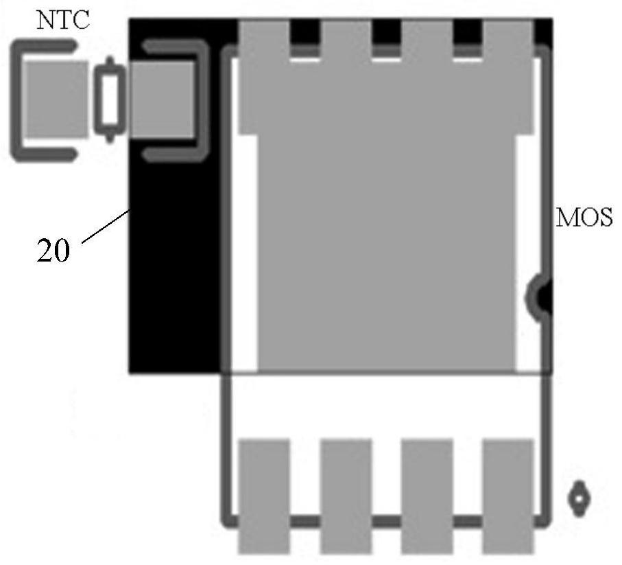 An overheating protection device, a motor and an overheating protection method thereof