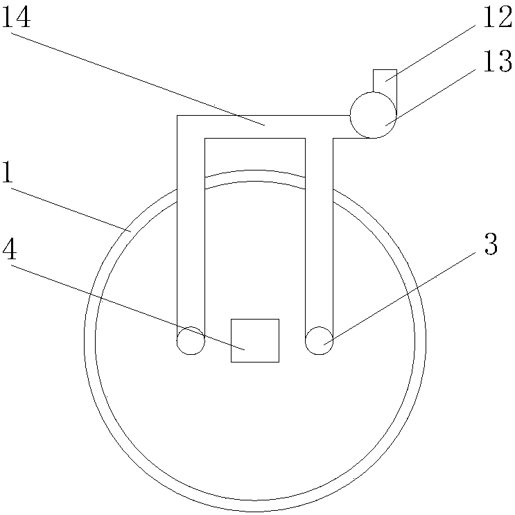 Front-end filtering device of filter