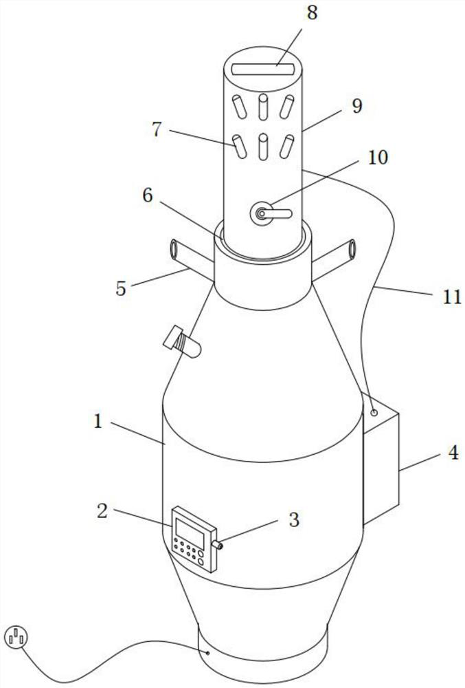 A nanometer water ion generator and its adaptive control system