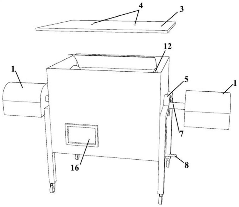 Dewatered sludge bio-drying apparatus