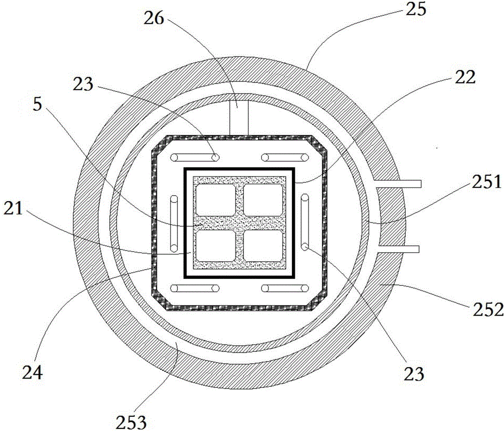 Cold wall furnace for preparation of graphene through CVD method and continuous production method