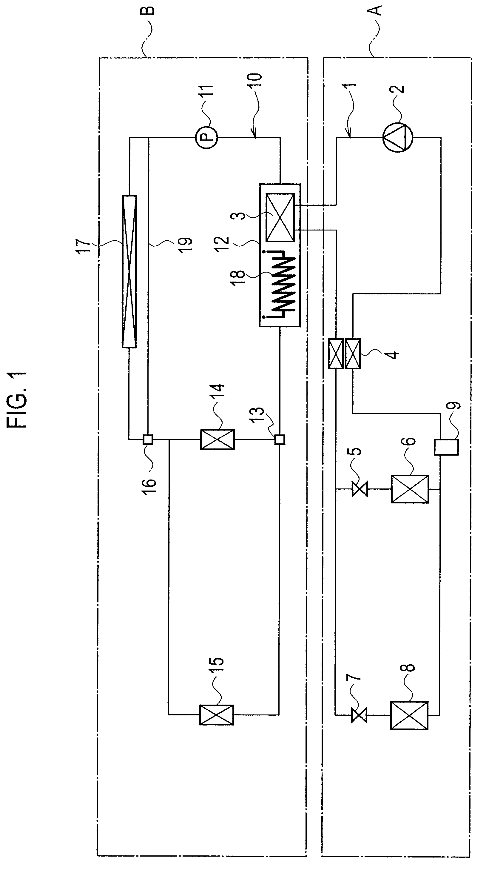 Air conditioning system for vehicle