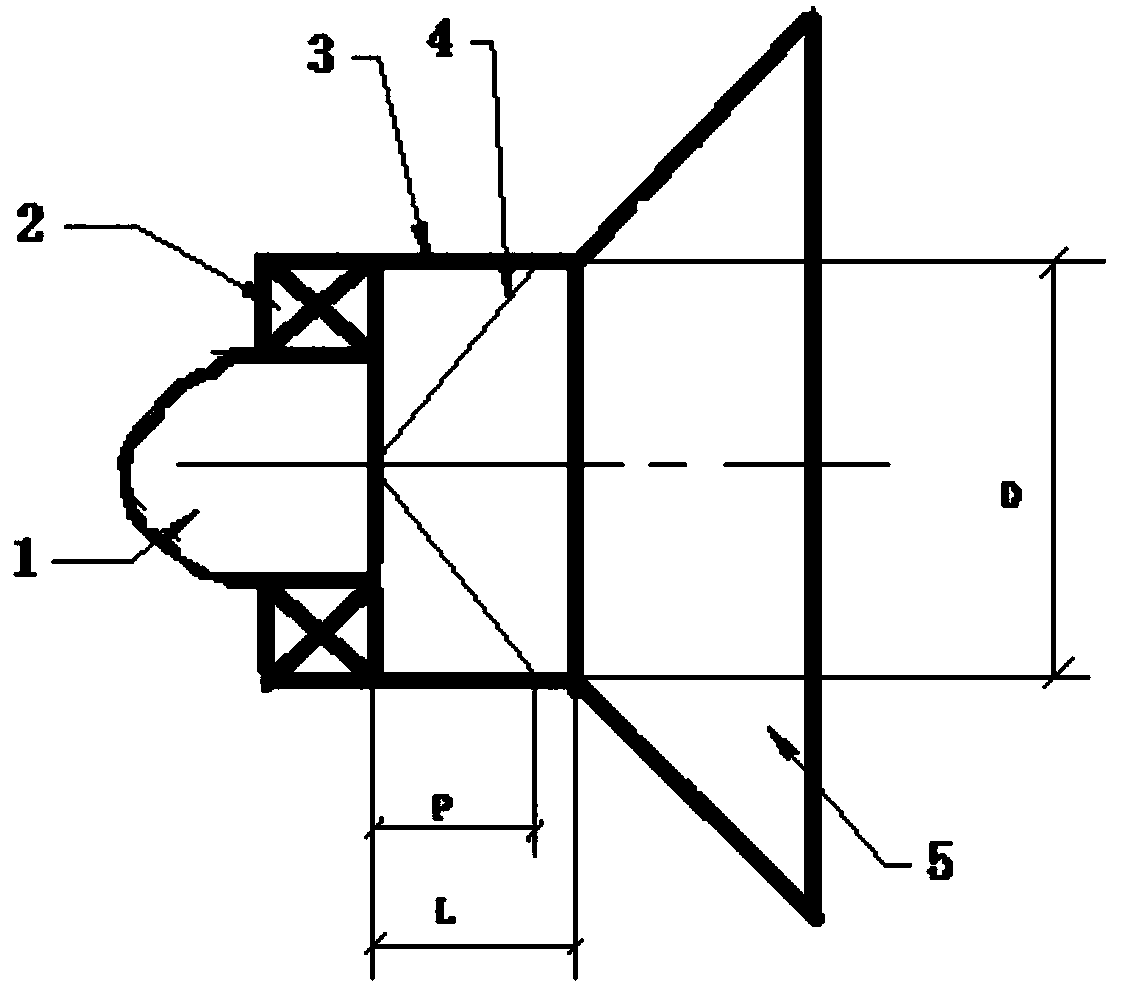 Premixing chamber of aircraft engine flame tube and design method thereof