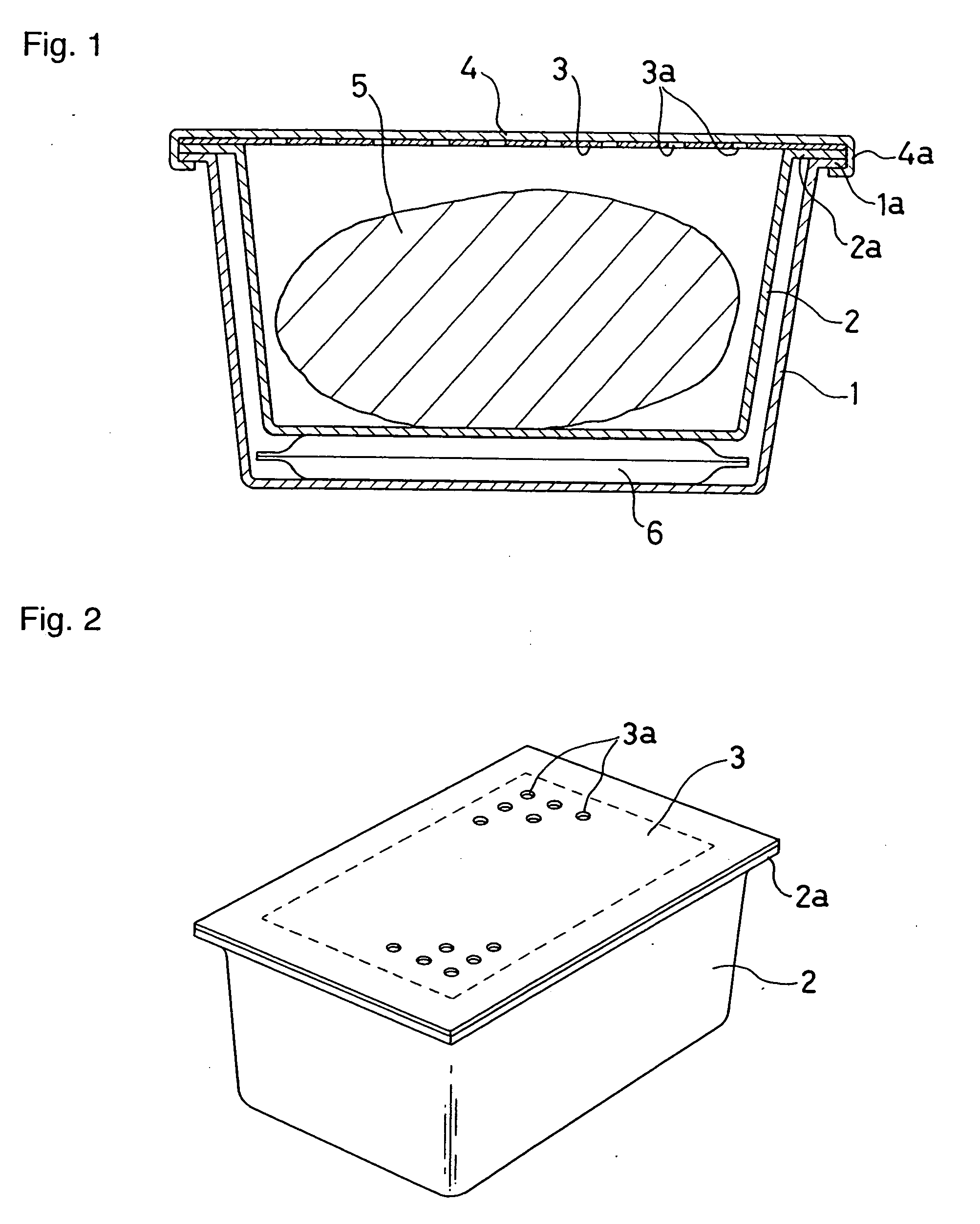 Wheaten food with powdery soup in a cupped container and method of eating the same