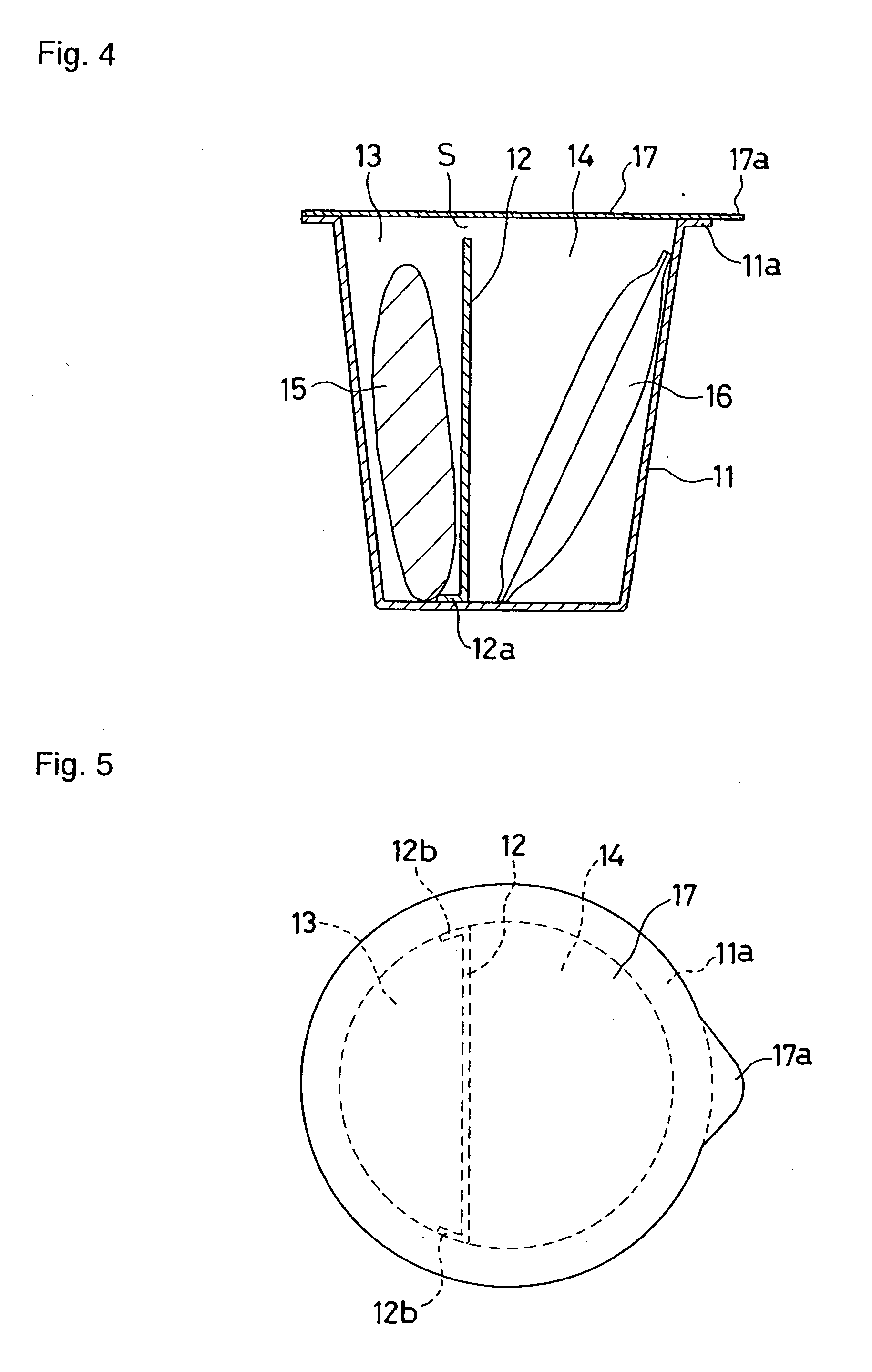 Wheaten food with powdery soup in a cupped container and method of eating the same