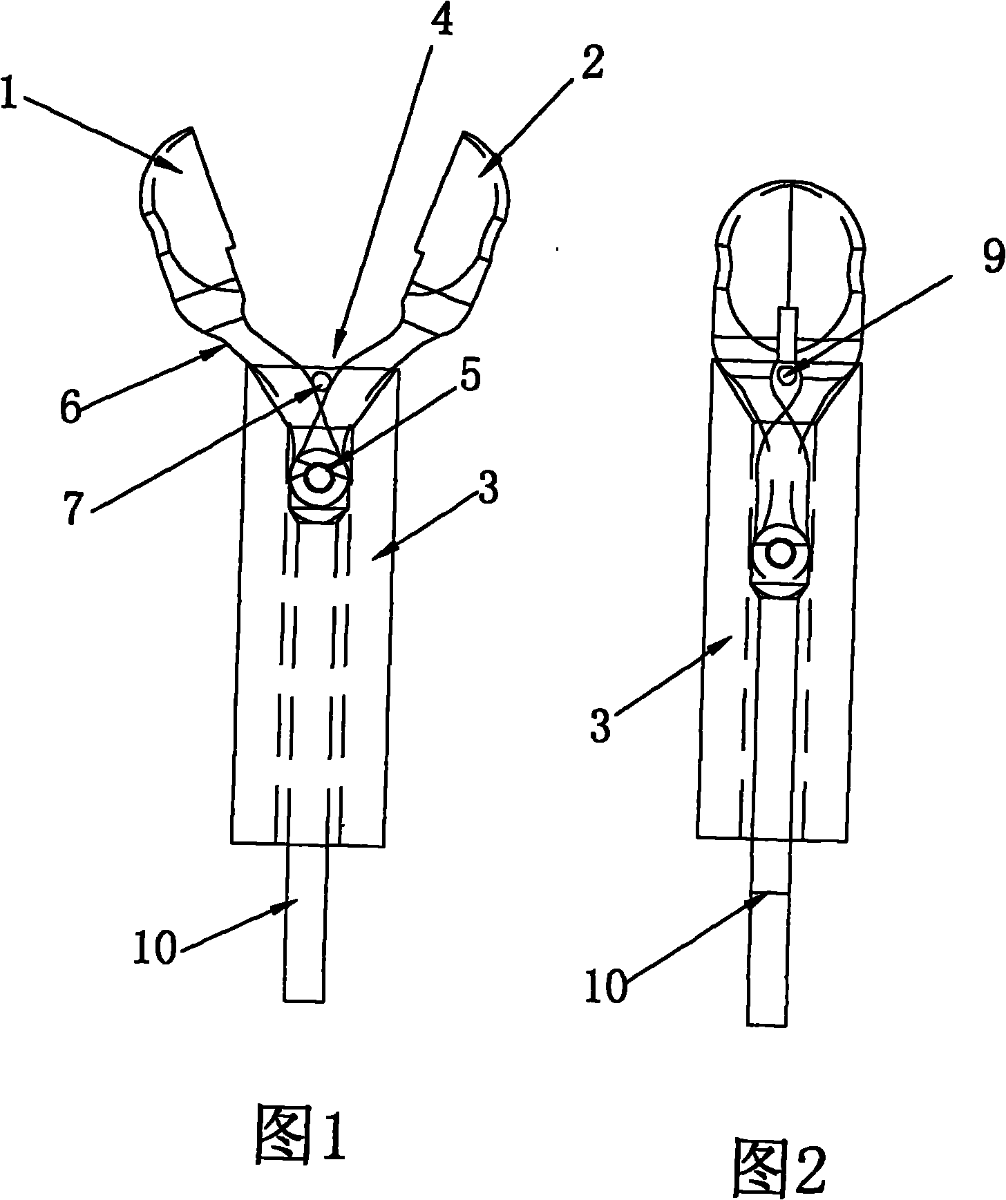 Sleeve structured medical in vivo minimally-invasive object-catching forceps