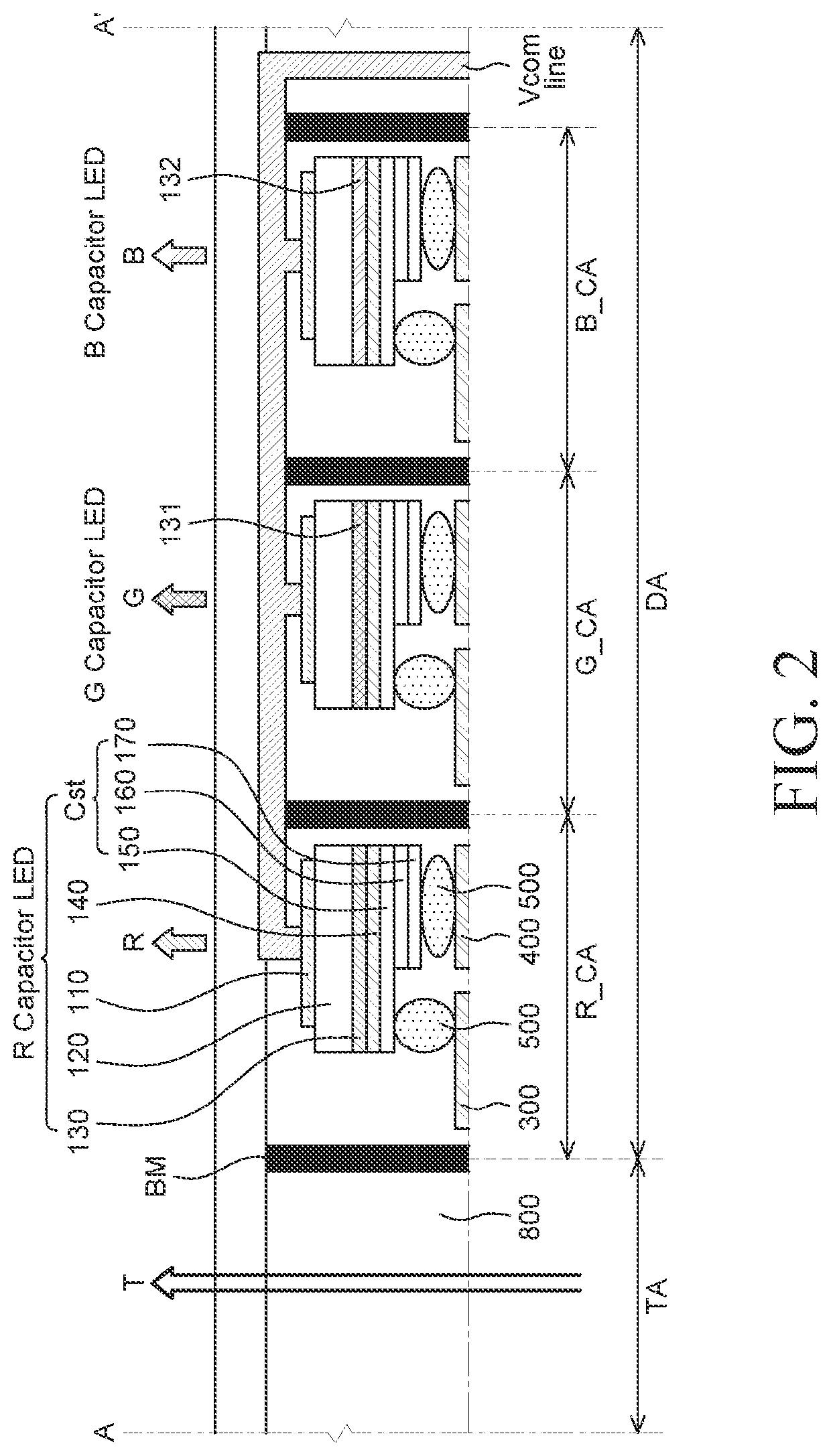 Transparent micro display device