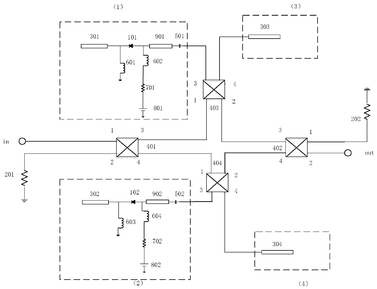 Variable Vector Hybrid Superposition Predistortion Linearization Method