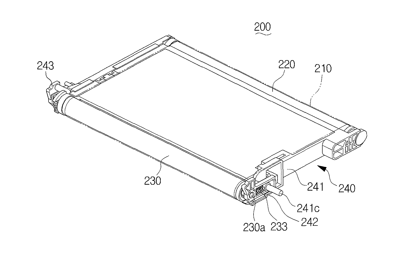 Transfer device and image forming apparatus having the transfer device