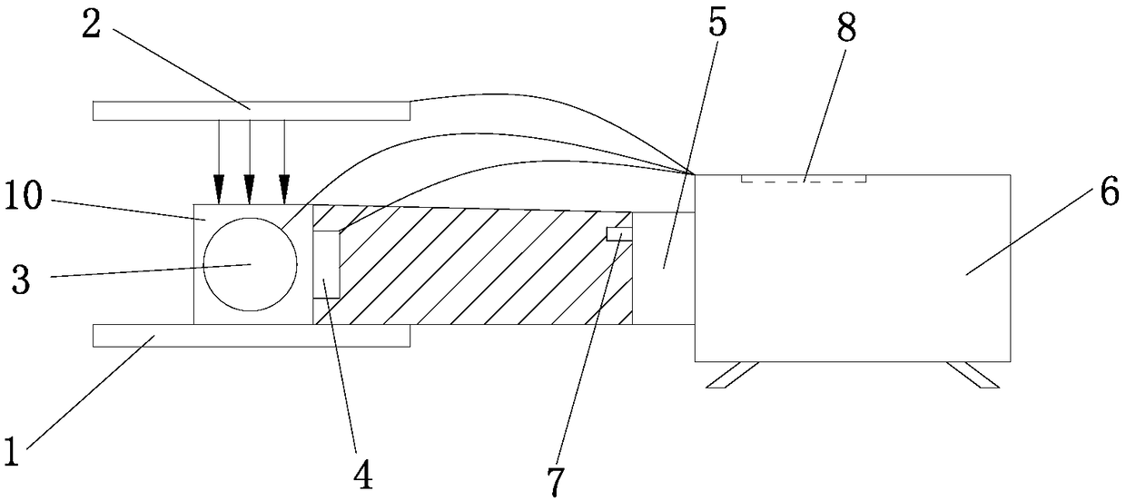 Method and device for evaluating repair performance of cement-based self-repair material