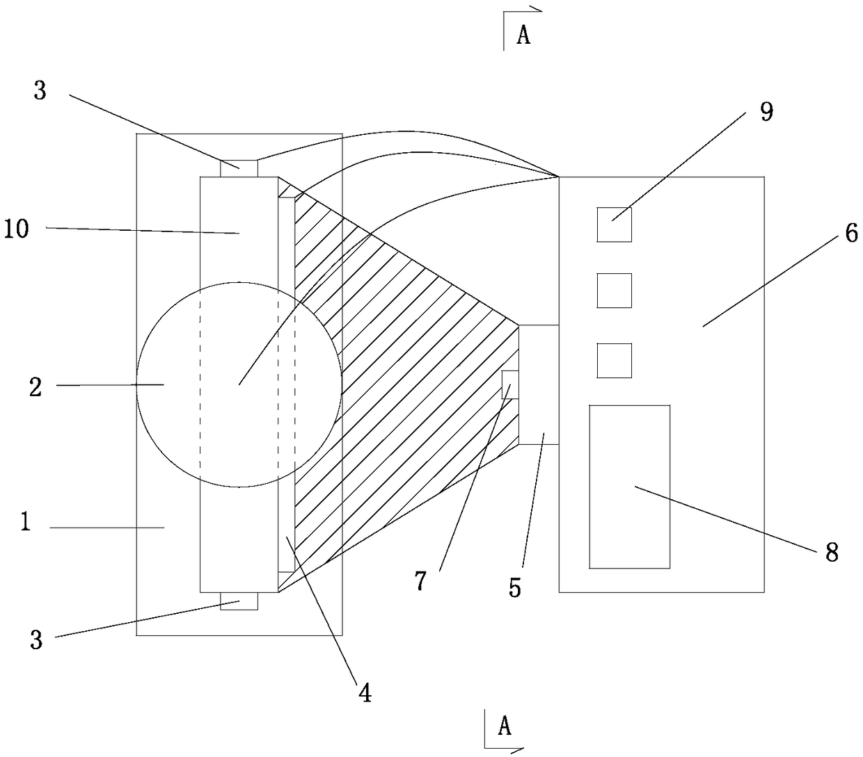 Method and device for evaluating repair performance of cement-based self-repair material