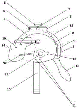 Multifunctional police helmet