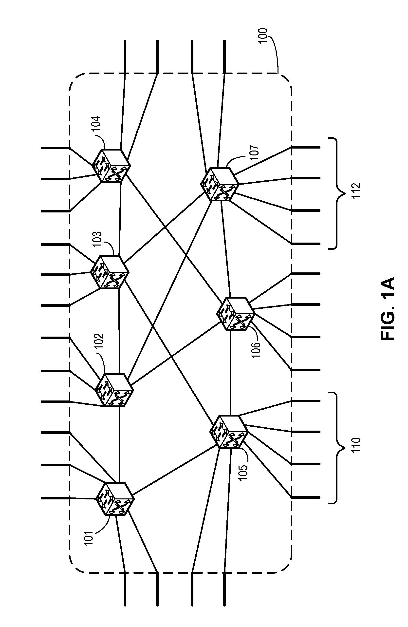 Port profile management for virtual cluster switching