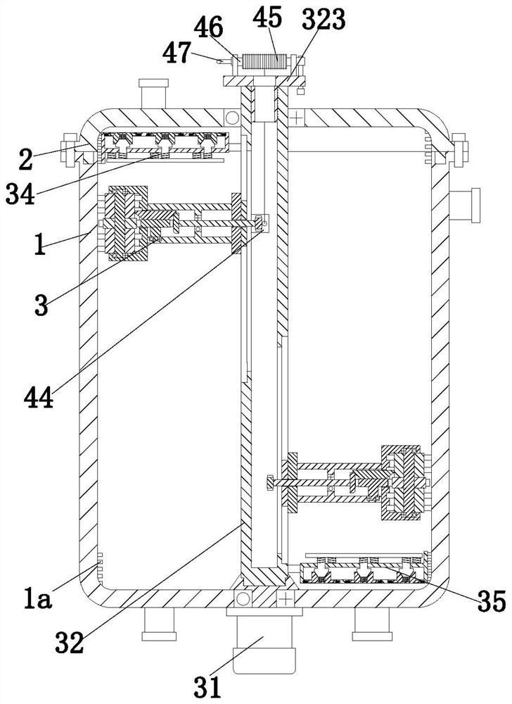 Secondary water supply and water storage tank