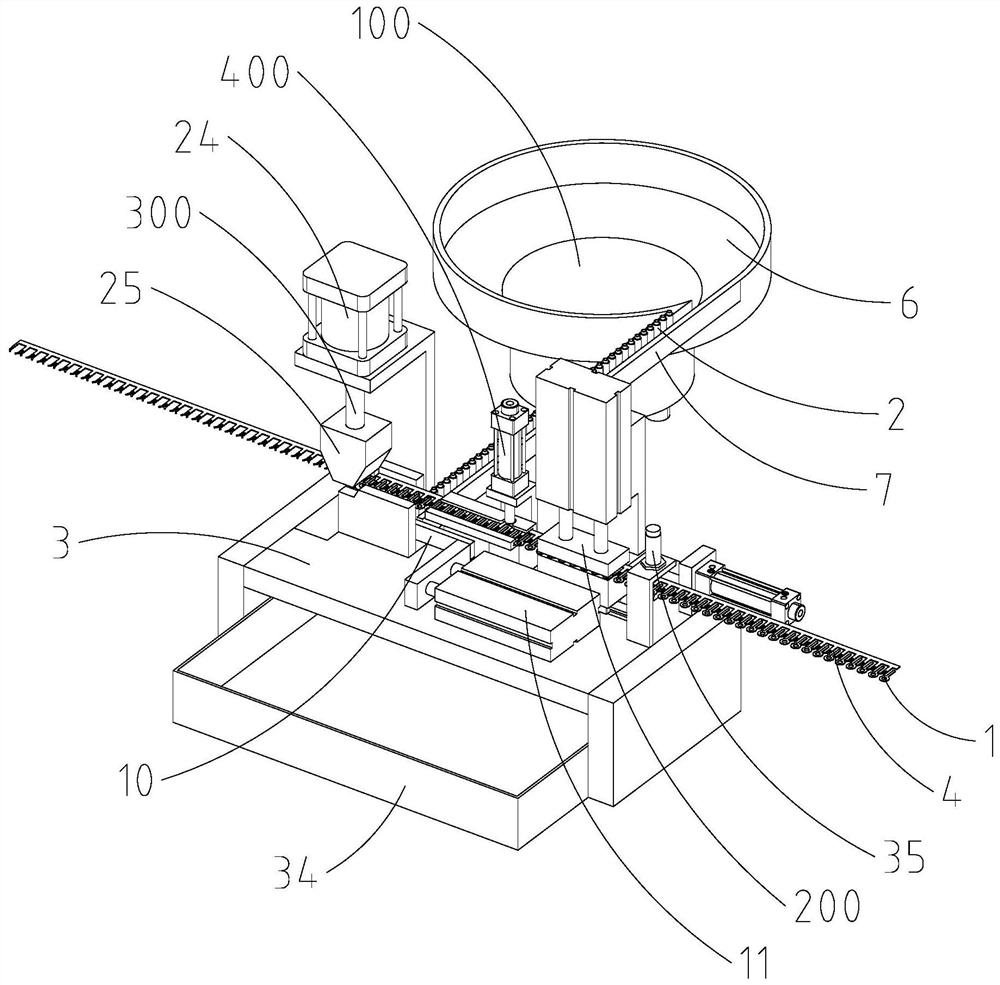 Terminal riveting machine