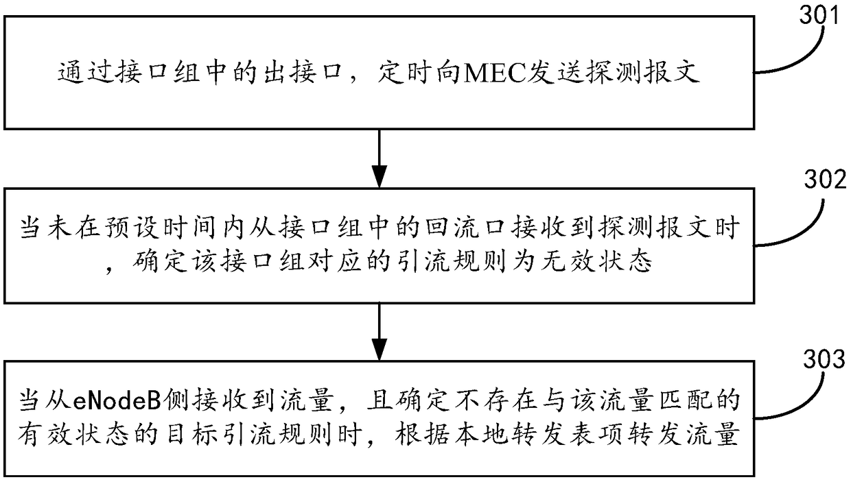 Traffic forwarding method and apparatus