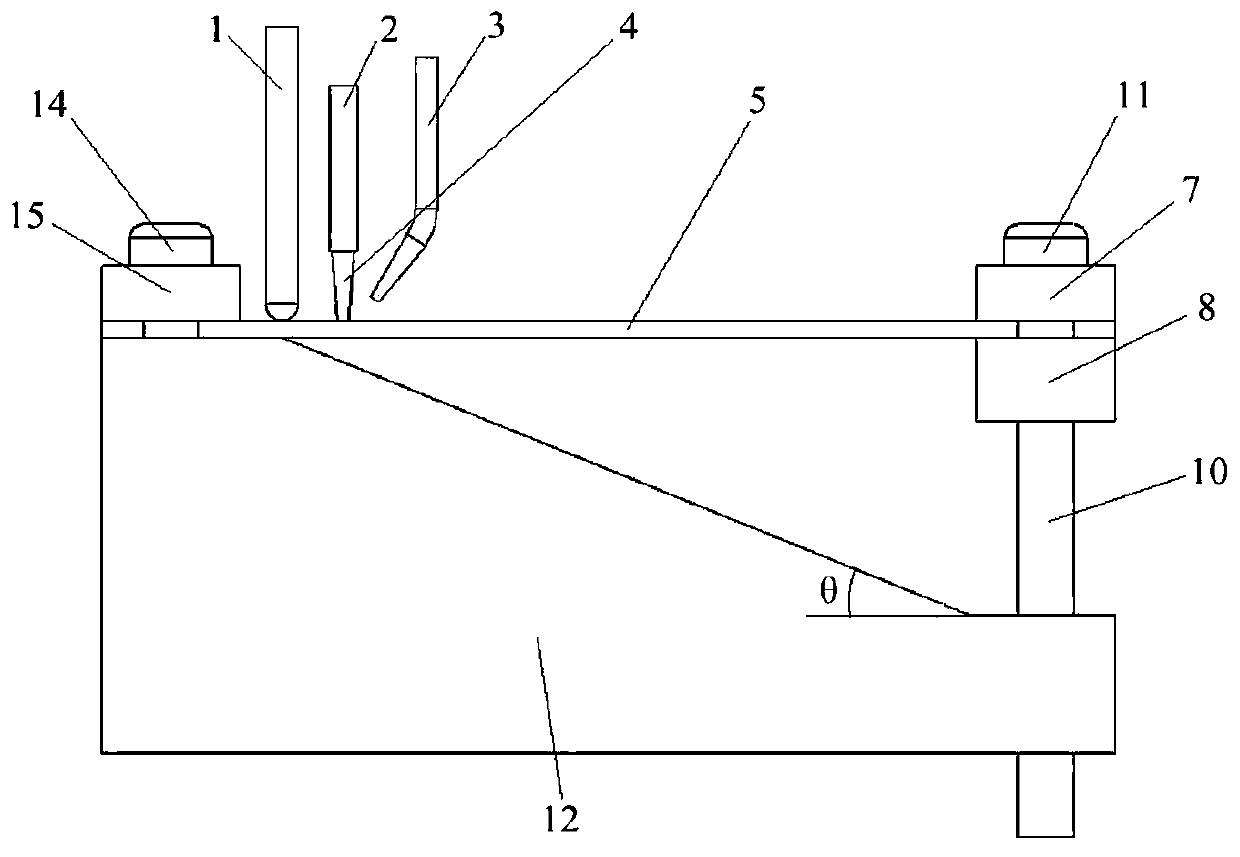 A preparation method of laser cladding wear-resistant plate based on synchronous progressive shear deformation