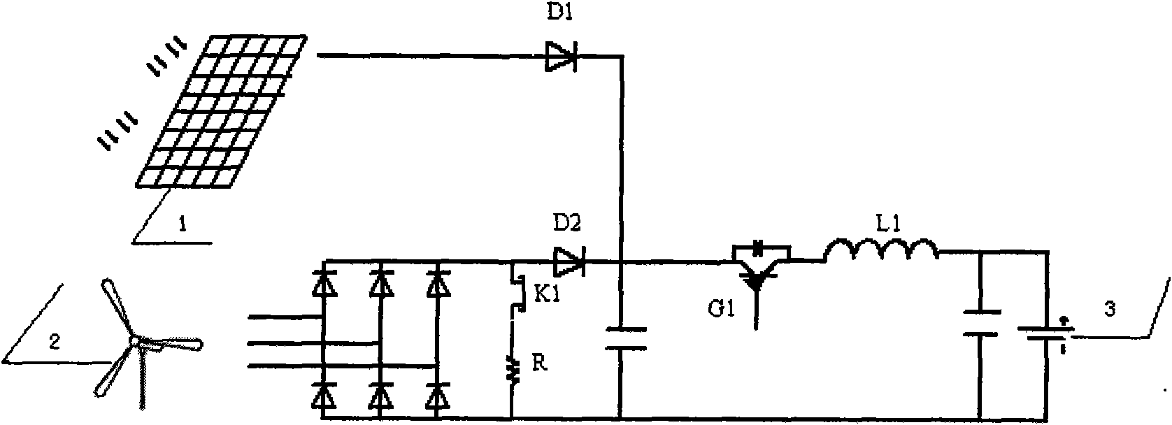 Wind and solar hybrid generating system based on Z source