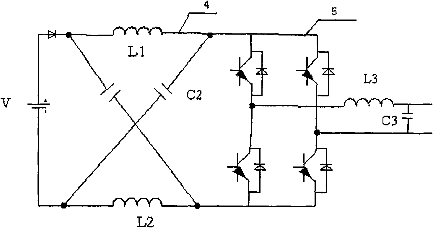 Wind and solar hybrid generating system based on Z source