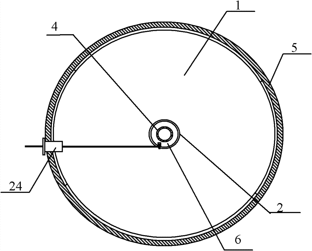 Scroll compressor with axial displacement regulation