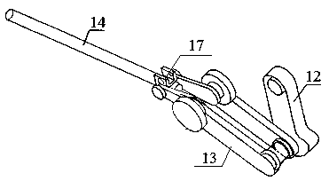 Opening weft insertion mechanism applicable to multilayer fabric weaving