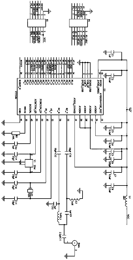 Intelligent fruit-bearing forest bird control device and bird positioning method thereof